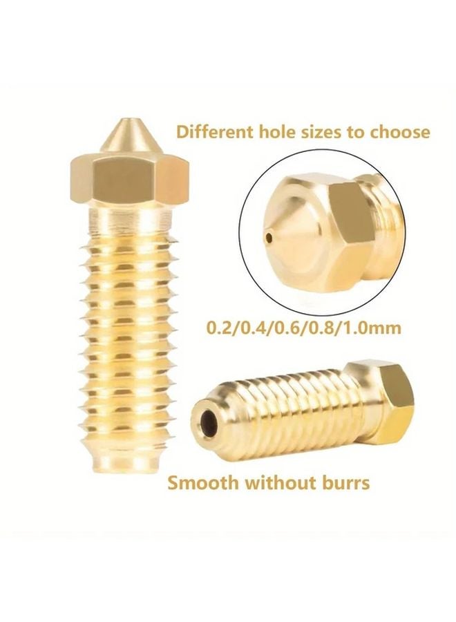 Anycubic Kobra 3 Hot End Nozzle Set 20pcs Including 0 2mm 0 4mm 0 6mm 0 8mm 1 0mm - Image 4